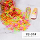 Fluorescent Butterflies Sequins